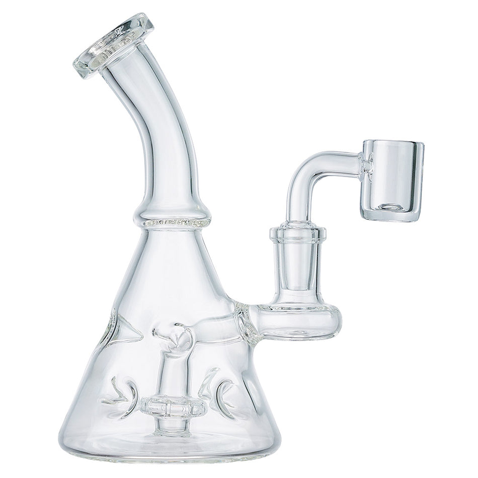 (RIG) 4.5" FINGER GRIP - CLEAR