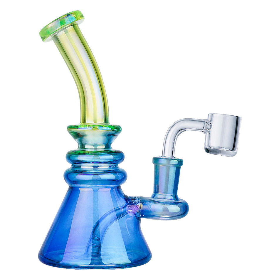 (RIG) 6.5" DOUBLE WHEEL - BLUE