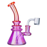 (RIG) 6.5" DOUBLE WHEEL - PURPLE