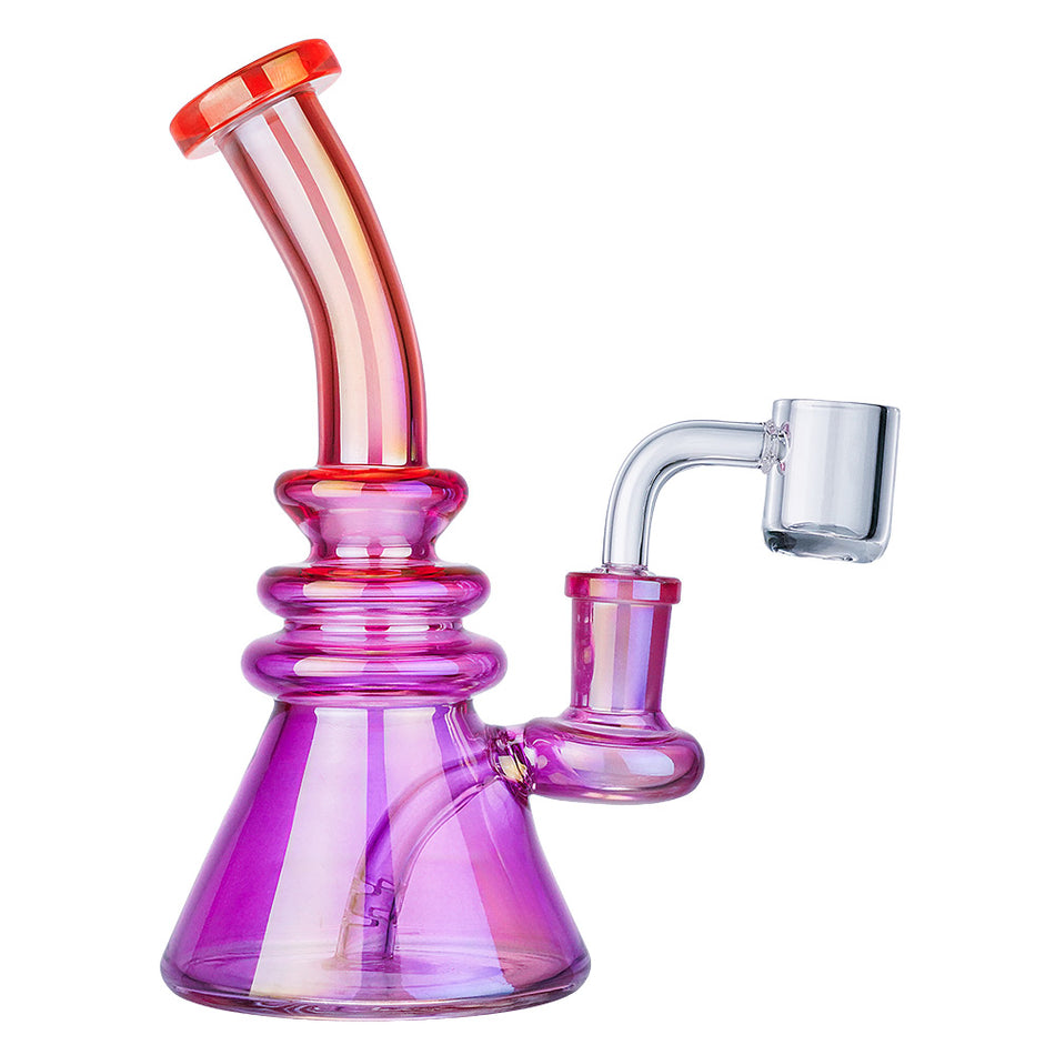 (RIG) 6.5" DOUBLE WHEEL - PURPLE