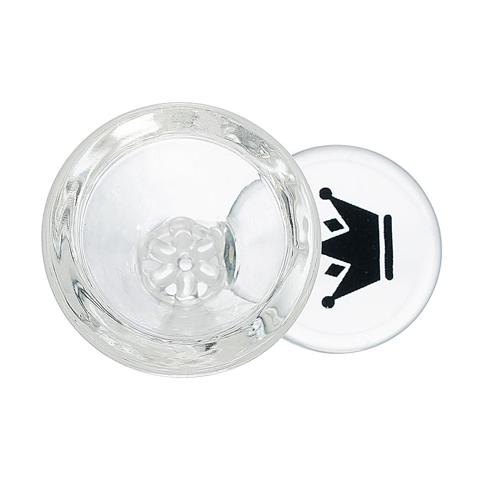 (BOWL) 14mm KRAVE HONEYCOMB WITH HANDLE - BLACK