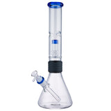 (WATER PIPE) 15" MODULAR SERIES BEAKER - BLUE