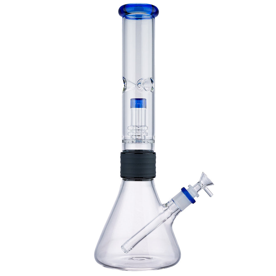(WATER PIPE) 15" MODULAR SERIES BEAKER - BLUE