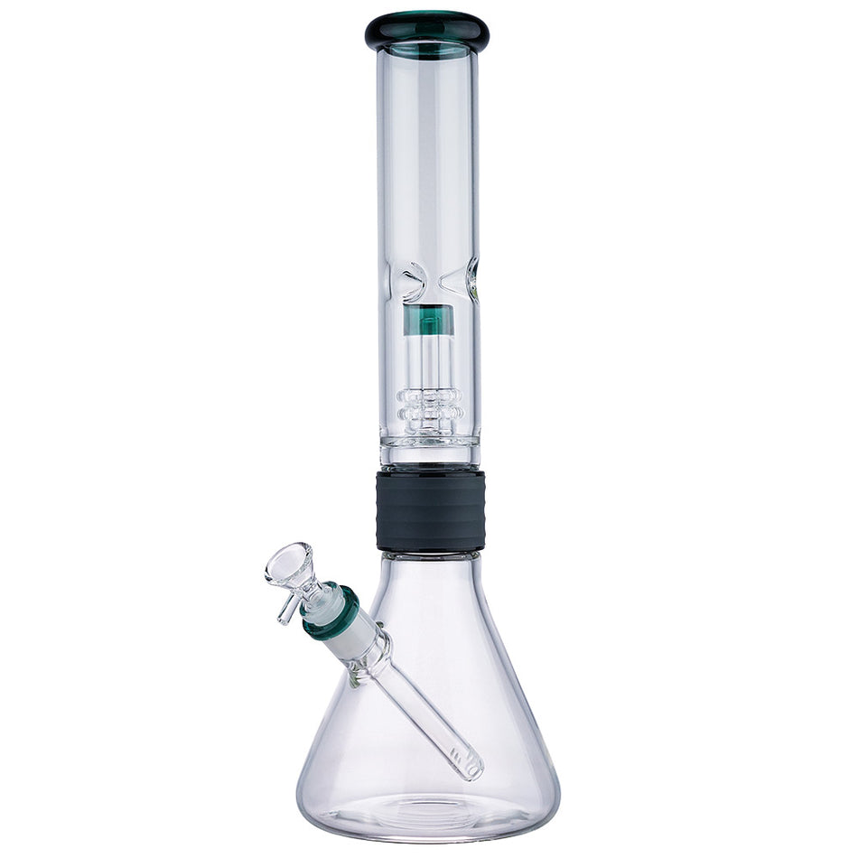 (WATER PIPE) 15" MODULAR SERIES BEAKER - TEAL