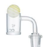 (BANGER SET) AUTO SPINNER SET 14mm 90° - MARBLE WHITE