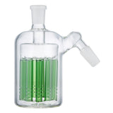 (ASH CATCHER) 5" 11 ARMS PERC 14mm 45° - GREEN