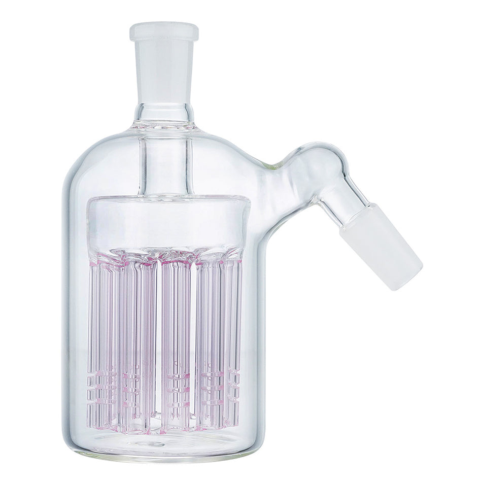 (ASH CATCHER) 5" 11 ARMS PERC 14mm 45° - PINK