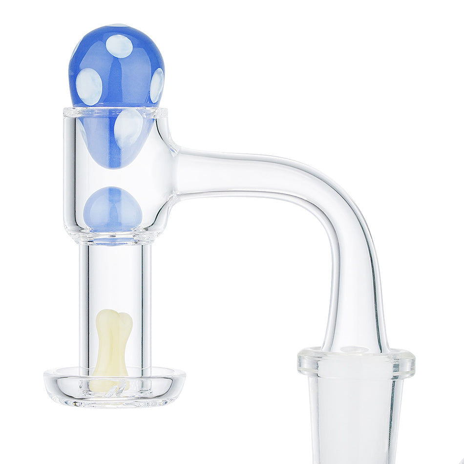 (BANGER SET) EGG BONE SPINNING SET 14mm - BLUE