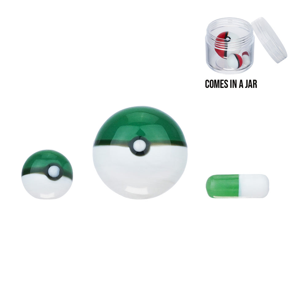 (PILL SET) POCKET BALL PILL SET 3CT - GREEN