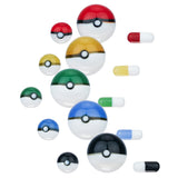 (PILL SET) POCKET BALL PILL SET 3CT - BLACK