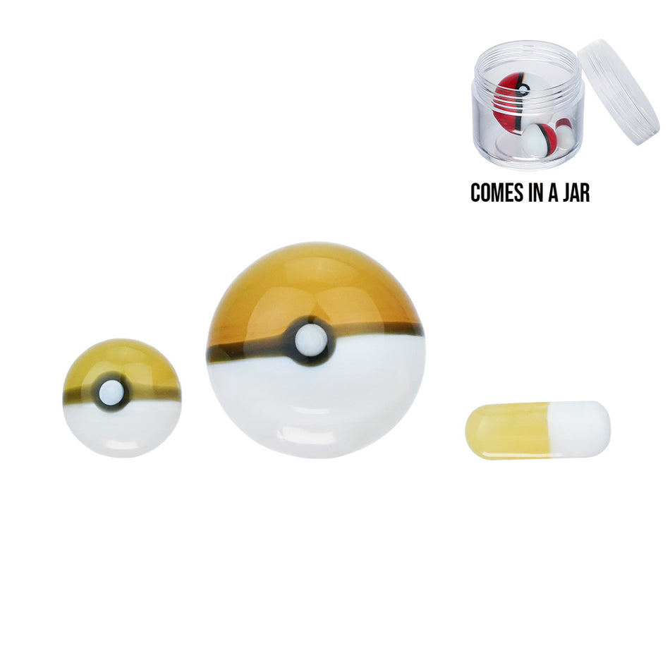(PILL SET) POCKET BALL PILL SET 3CT - YELLOW