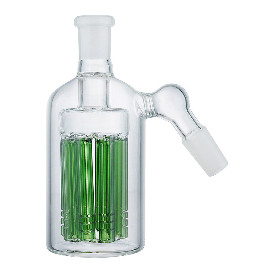(ASH CATCHER) 5" 8 ARMS PERC 14mm 45° - GREEN