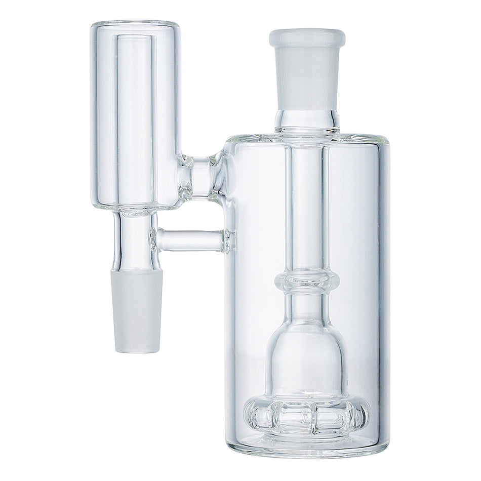 (ASH CATCHER) WITH RECYCLER 14mm 90° - CLEAR