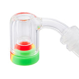 (RESTOCKED) GLASS RECLAIMER WAX CATCHER 14MALE 45° - CLEAR