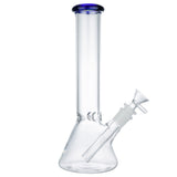 (WATER PIPE) 10" LA BELLE BEAKER - BLUE