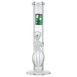 (WATER PIPE) 10" STRAIGHT WATER PIPE - GREEN