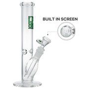 (WATER PIPE) 10" STRAIGHT WATER PIPE - GREEN