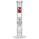 (WATER PIPE) 10" STRAIGHT WATER PIPE - RED