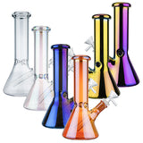 (WATER PIPE) 8" LA BELLE SHINY - BLUE PURPLE