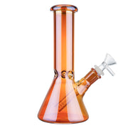 (WATER PIPE) 8" LA BELLE SHINY - RED WINE