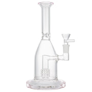 (WATER PIPE) 9" MATRIX PERC THICK BASE - PINK