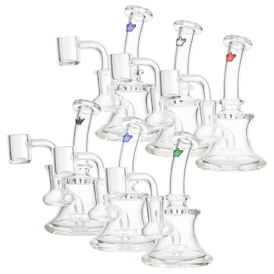 (RIG) 5" KRAVE SOLID HEAVY - CLEAR BLACK