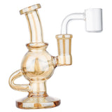 (RIG) 5" MINI RECYCLER - GOLDEN