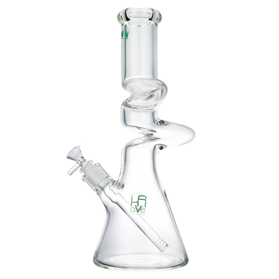 (WATER PIPE) 13.5" KRAVE ZONG - GREEN