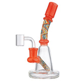 (RIG) 8" SOLID THICK BASE - ORANGE