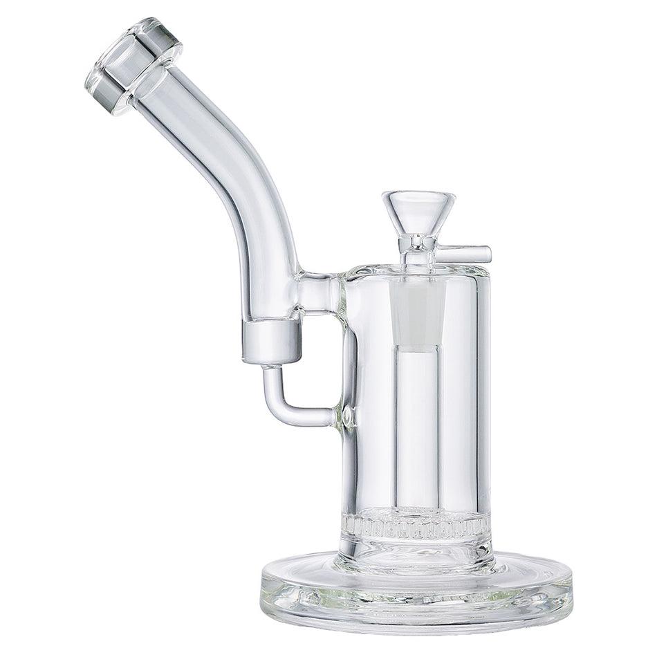 (WATER PIPE) 9.6" HONEYCOMB - CLEAR