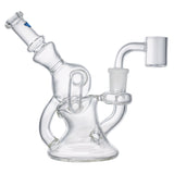 (RECYCLER) 5.5" KRAVE CLEAR SERIES - BLUE