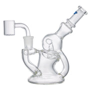 (RECYCLER) 5.5" KRAVE CLEAR SERIES - BLUE