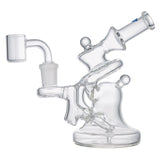 (RECYCLER) 5.5" KRAVE CLEAR SERIES - BLUE