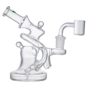 (RECYCLER) 5.5" KRAVE CLEAR SERIES - GREEN