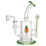 (RIG) 8.5" PINEAPPLE PERC - GREEN