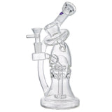 (RECYCLER) 10" KRAVE CLEAR SERIES - PURPLE