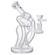 (RECYCLER) 8" KRAVE CLEAR SERIES - BLUE