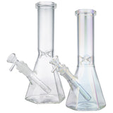 (WATER PIPE) 10" HEXAGON - CLEAR