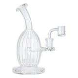 (WATER PIPE) 8" SEE THROUGH CAGE - CLEAR