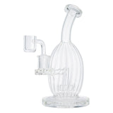 (WATER PIPE) 8" SEE THROUGH CAGE - CLEAR