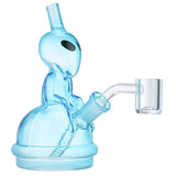 (RIG) 6" ALIEN ON SPACESHIP - BLUE