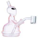 (RIG) 6" ALIEN ON SPACESHIP - PINK