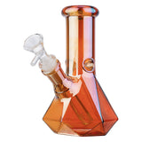 (RIG) 6.75" POLYGON BASE - ROSEGOLD