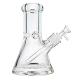 (WATER PIPE) 8" THICK 1" BOTTOM BEAKER - CLEAR