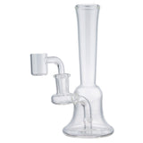 (RIG) 7" BANGER HANGER WITH WIDE MOUTH - CLEAR