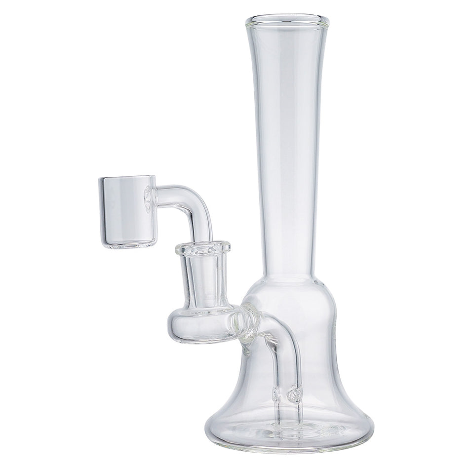 (RIG) 7" BANGER HANGER WITH WIDE MOUTH - CLEAR
