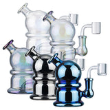 (RIG) 4.5" ECLIPSE - CLEAR PURPLE