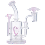 (RECYCLER) 7.5" THE ANGELS HEART SET - JADE PINK