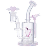 (RECYCLER) 7.5" THE ANGELS HEART SET - JADE PINK