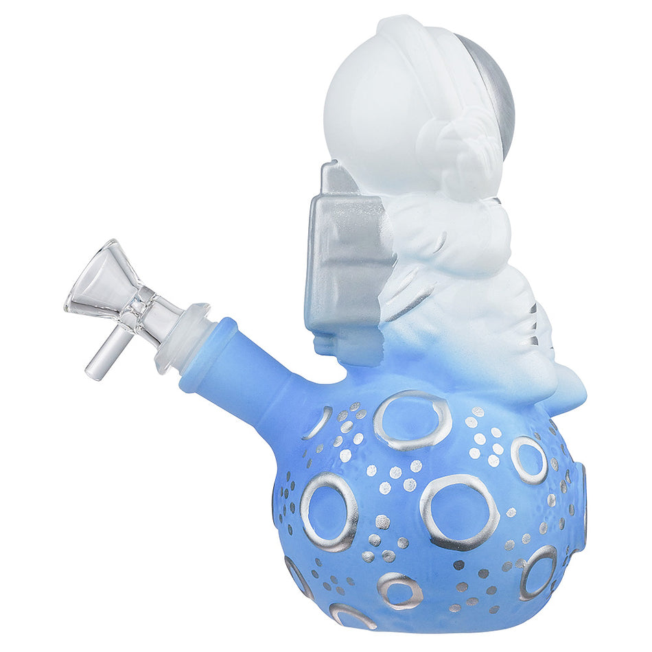 (RIG) 7" ASTRONAUT ON THE MOON - BLUE